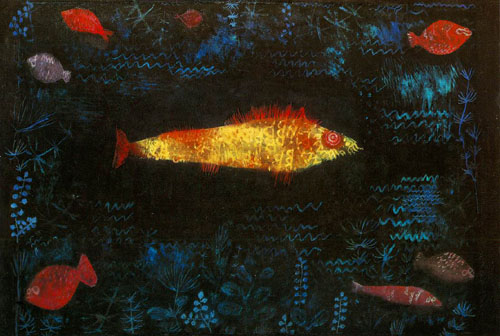 ▲ 파울 클레, 황금 물고기, 1925
